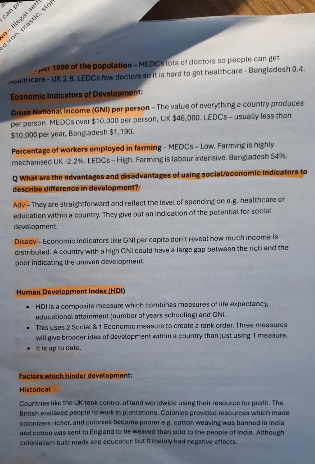 Geography Unit 2 Revision Notes

Theme A:

Key Terms:
Demographers - People who study population.
Crude Birth rate - Total number of live bi