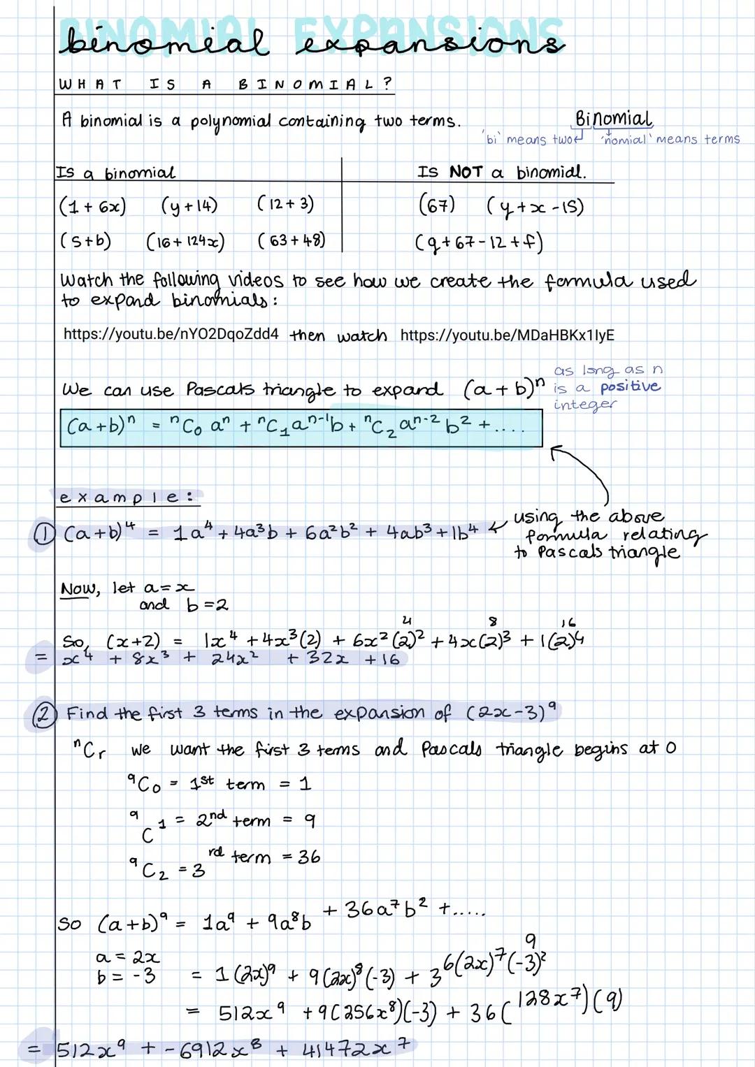 Awesome Binomial Expansion Examples & Practice Questions (PDF!)