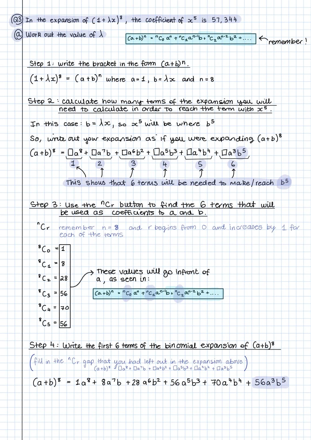 <h2 id="binomialexpansionexamplesandpracticequestionspdf">Binomial Expansion Examples and Practice Questions PDF</h2>
<p>(5) Find the full e