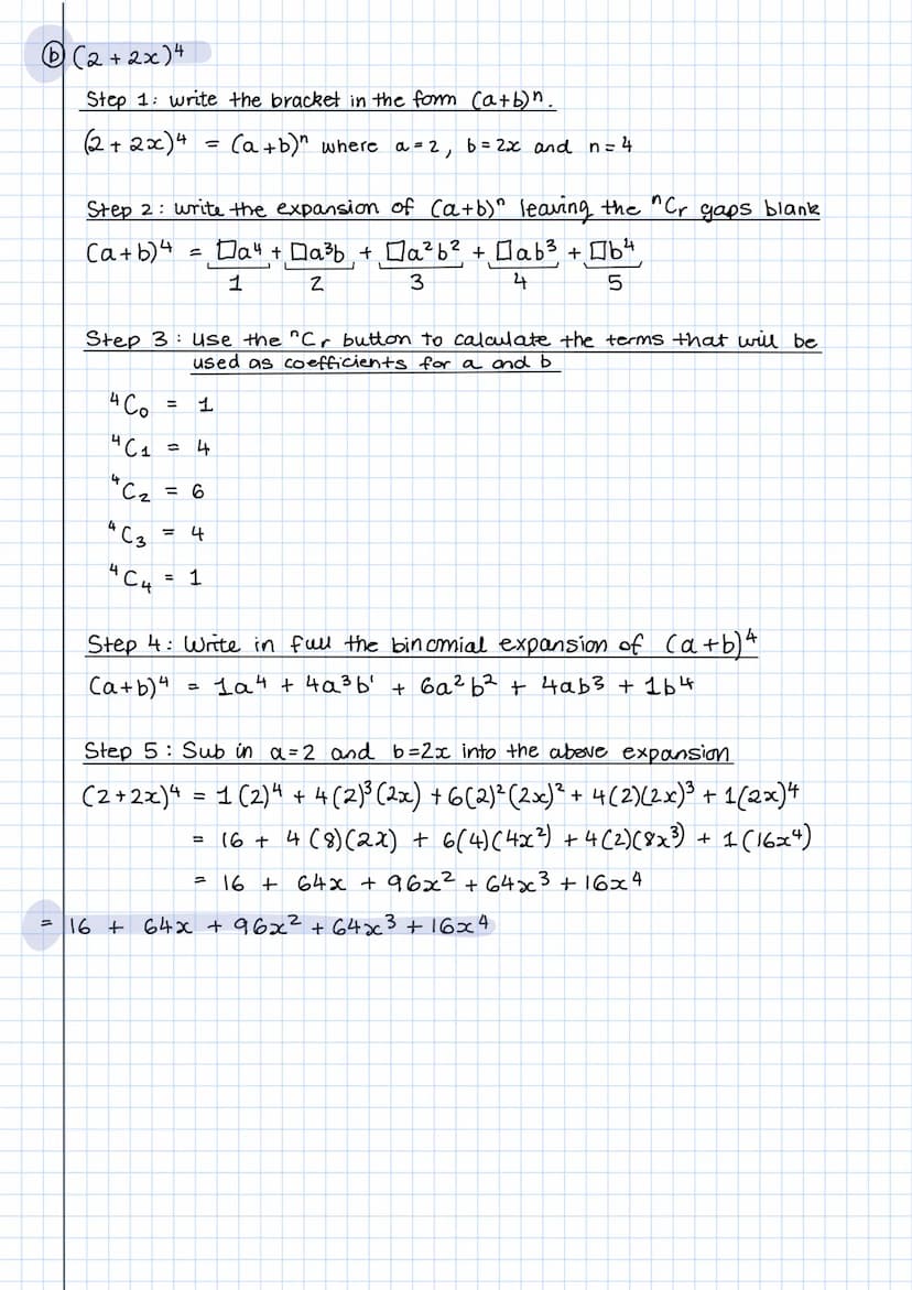 <h2 id="binomialexpansionexamplesandpracticequestionspdf">Binomial Expansion Examples and Practice Questions PDF</h2>
<p>(5) Find the full e