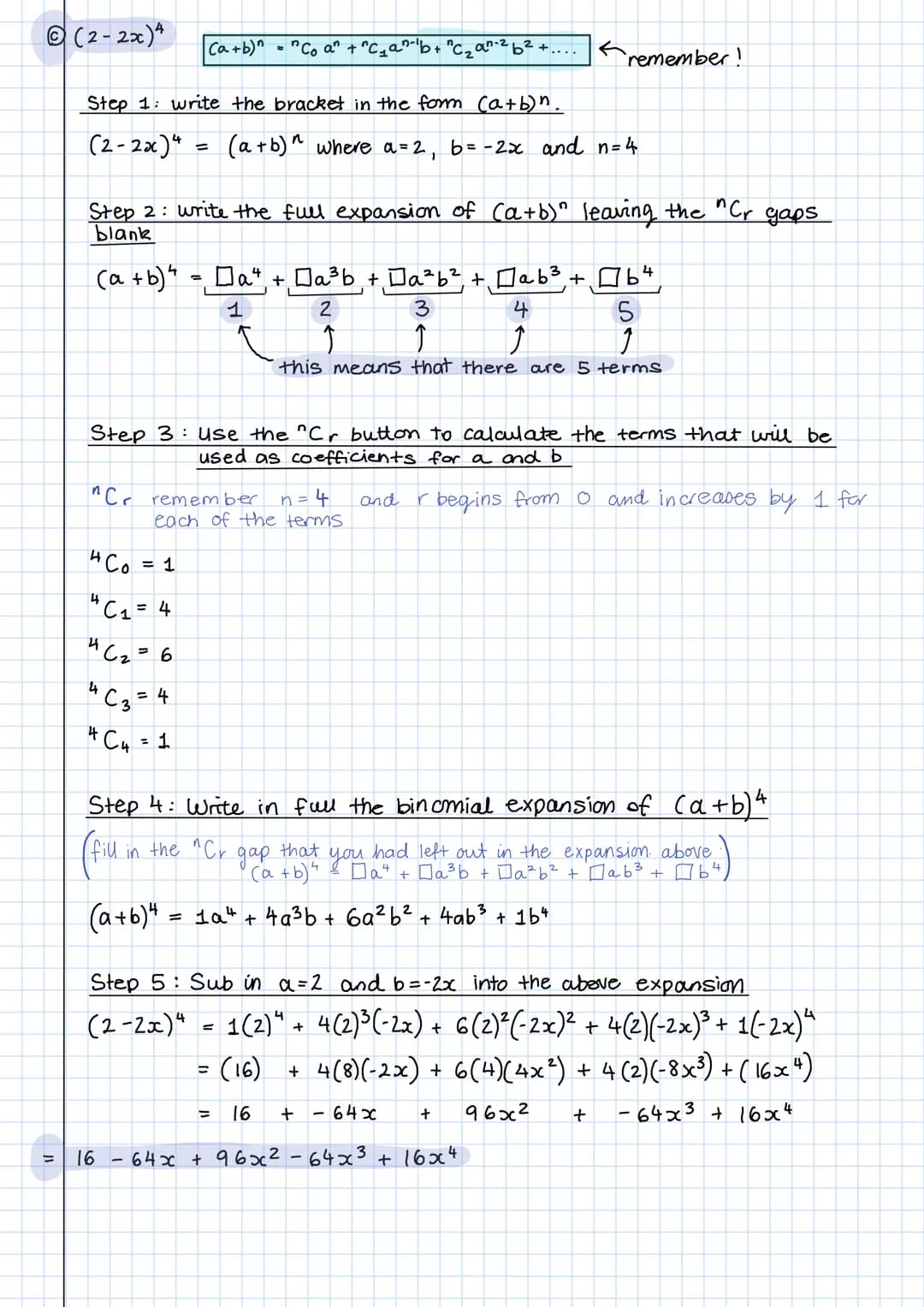 <h2 id="binomialexpansionexamplesandpracticequestionspdf">Binomial Expansion Examples and Practice Questions PDF</h2>
<p>(5) Find the full e