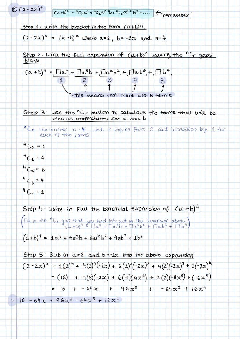 <h2 id="binomialexpansionexamplesandpracticequestionspdf">Binomial Expansion Examples and Practice Questions PDF</h2>
<p>(5) Find the full e