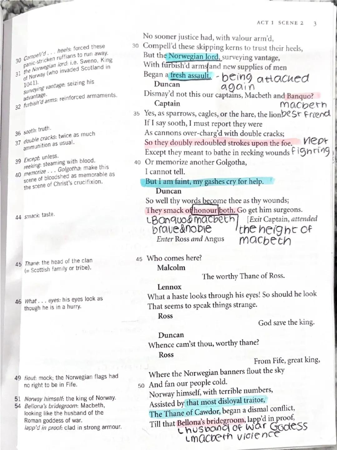 Act 1 Scene 1
A Prologue of evil: the three witches
arrange to meet Macbeth when the fighting
is over.
3 hurly-burly: turmoil, tumult.
4 Whe