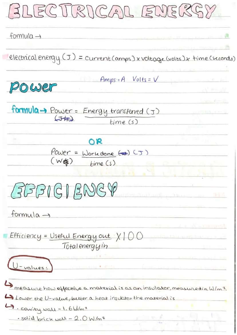 Physics Revision
forms of energy
Joules (J) / Units
Newton-metres (N/M)
Work done.
the amount.
farce A
needed to move an object a
certain di