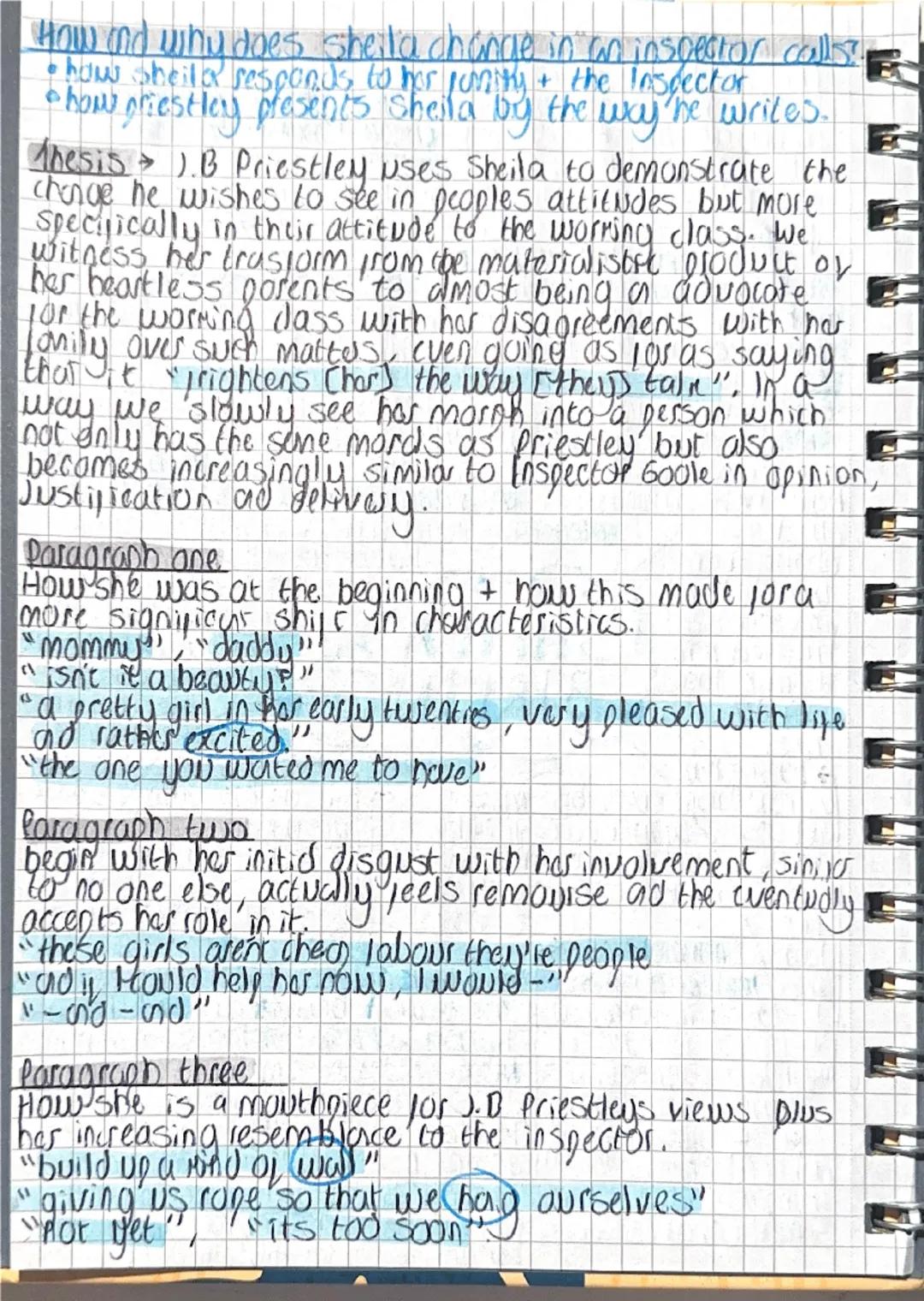 →"mommy"
demonstrates socially aware-more
her child line characteristics empathetic
and hints to her naiiveness, & But these girls arent
rei