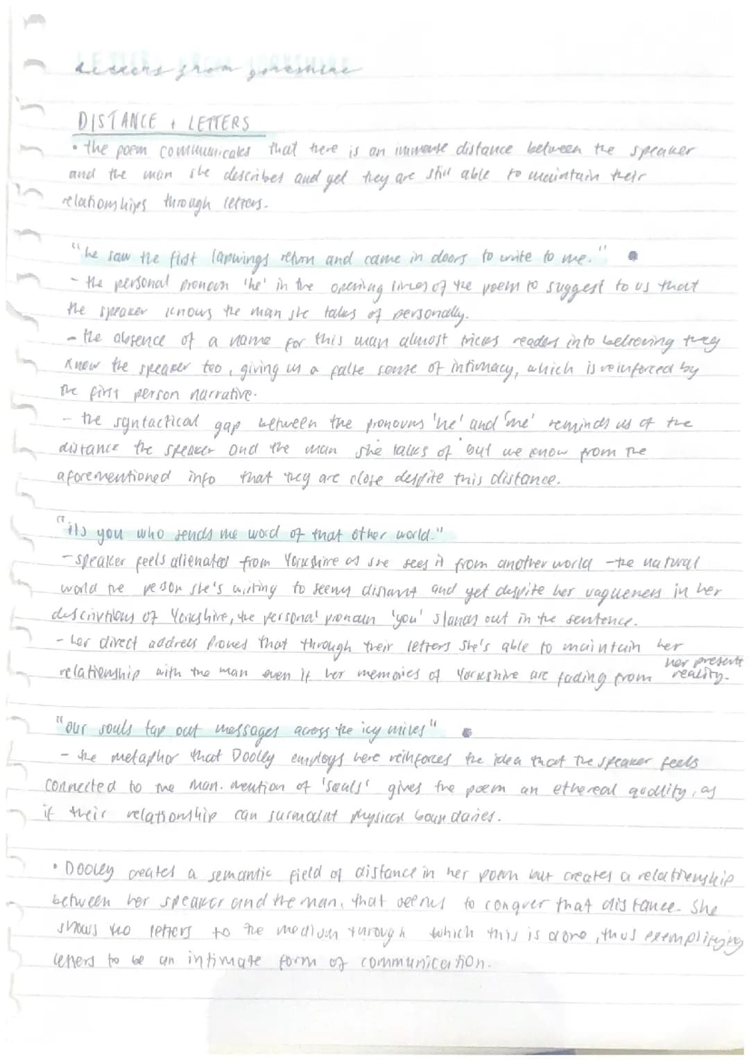 love and relationships poetry aqa (part 1)