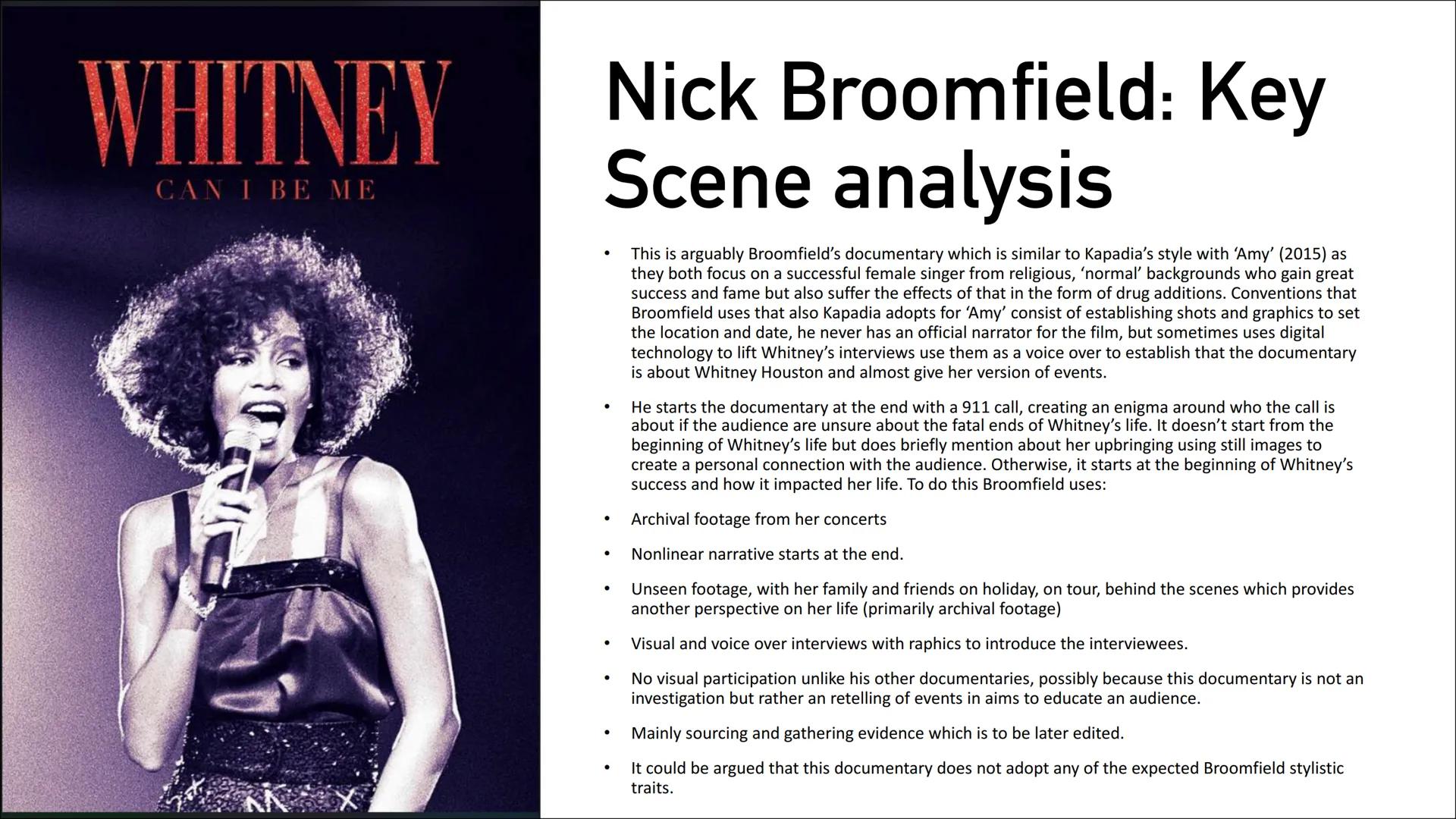 Nick
Broomfield

A Documentarist # Nick Broomfield: History

• Nick Broomfield is a British Documentary filmmaker and originally pursued a
c