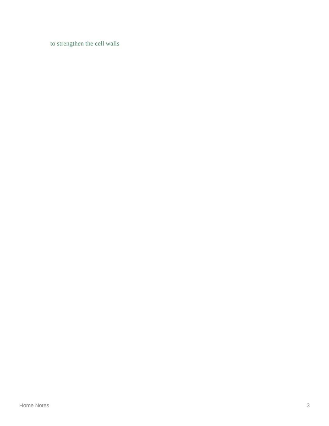 Home Notes
Carbohydrates
Carbohydrates contain carbon, hydrogen and oxygen. There are several types of carbohydrates
e.g. sugars, starch and