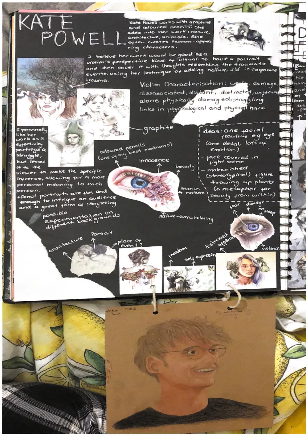 "gothic"
monsters
-fog, mystery
physical portrayal
of the mind
childhood
trauma
monster" as
abuser
escape
and
freedom
losing
memory
man us
s
