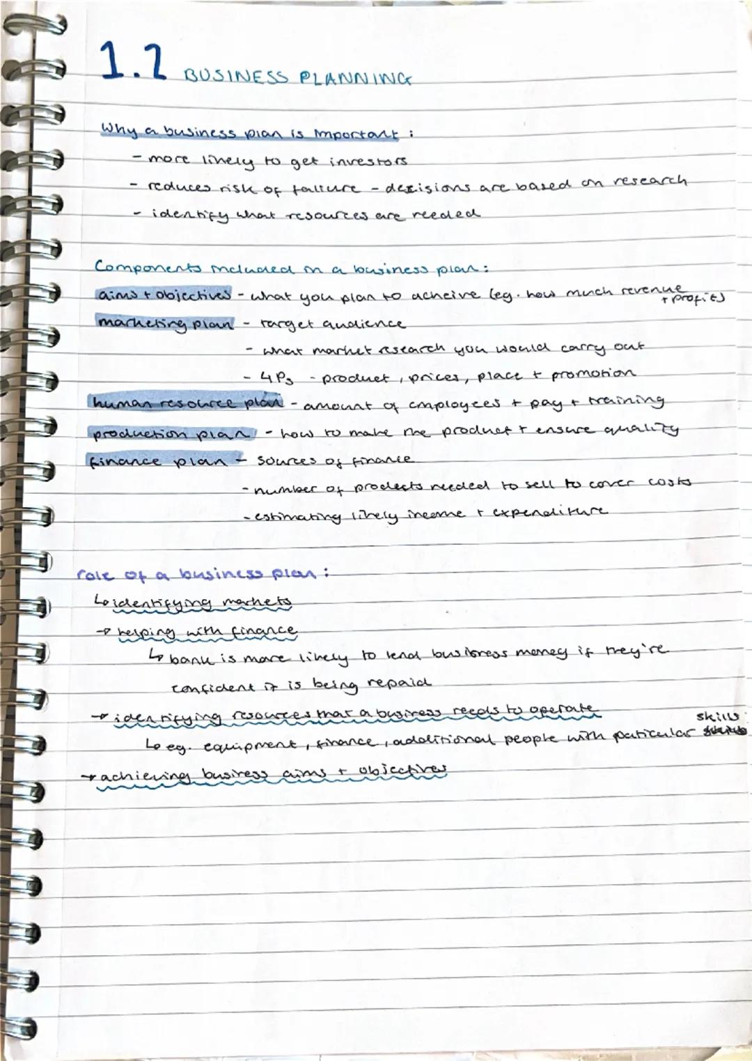 1.1
THE ROLE OF BUSINESS ENTERPRISE + ENTREPRENEURSHIP
•Businesses exist to satisfy the needs of customers.
An entrepreneur may also see an 