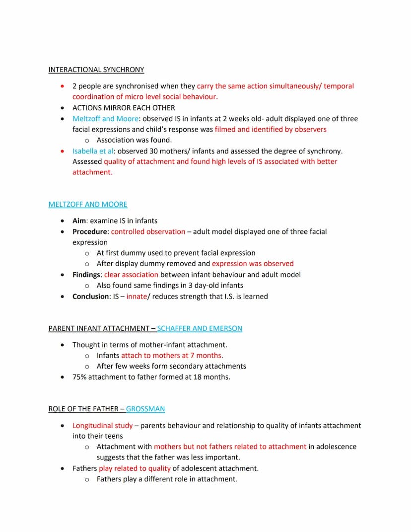 INTRODUCTION TO ATTACHMENT
SCHAFFERS STAGES OF ATTACHMENT
ROLE OF THE FATHER
ANIMAL STUDIES OF ATTACHMENT
EXPLANATIONS OF ATTACHMENT: LEARNI