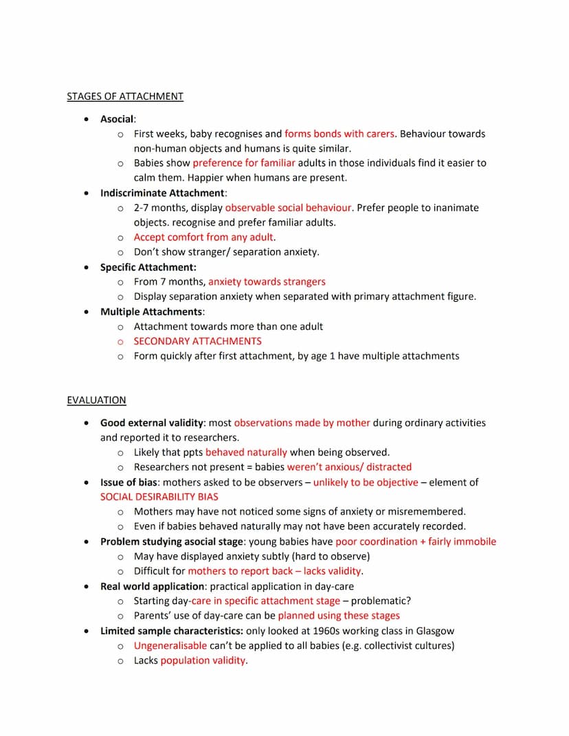 INTRODUCTION TO ATTACHMENT
SCHAFFERS STAGES OF ATTACHMENT
ROLE OF THE FATHER
ANIMAL STUDIES OF ATTACHMENT
EXPLANATIONS OF ATTACHMENT: LEARNI