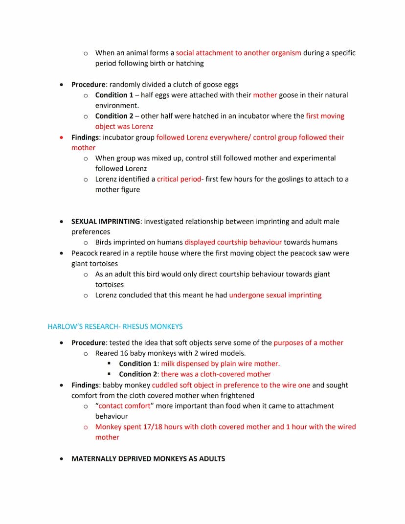 INTRODUCTION TO ATTACHMENT
SCHAFFERS STAGES OF ATTACHMENT
ROLE OF THE FATHER
ANIMAL STUDIES OF ATTACHMENT
EXPLANATIONS OF ATTACHMENT: LEARNI