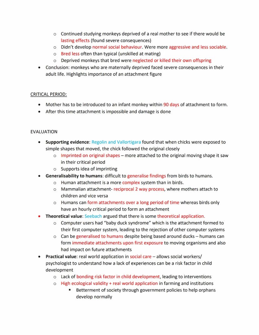 INTRODUCTION TO ATTACHMENT
SCHAFFERS STAGES OF ATTACHMENT
ROLE OF THE FATHER
ANIMAL STUDIES OF ATTACHMENT
EXPLANATIONS OF ATTACHMENT: LEARNI