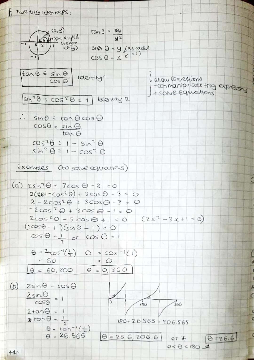 Trigonometry
The Sine Rule
A
PROOF
b
b
Examples
A
C
с
d
1720
P
a
76
1 find the length of the side x
C
750
10
C
the sine rule
(find sides!
an