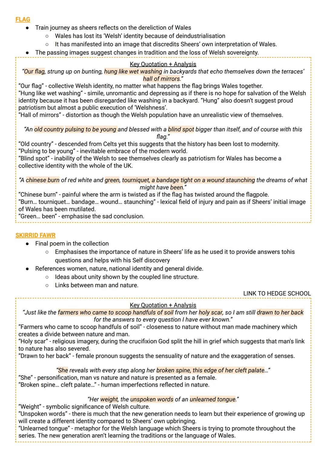 
<h2 id="skirridhillstudyguide">Skirrid Hill Study Guide</h2>
<p>The <strong>title</strong> of the poem "SHOW" suggests artifice and superfi