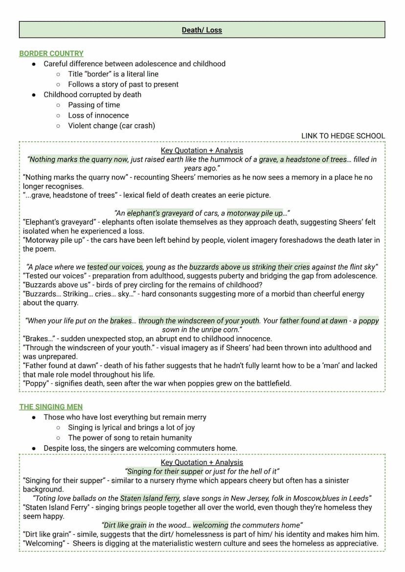 
<h2 id="skirridhillstudyguide">Skirrid Hill Study Guide</h2>
<p>The <strong>title</strong> of the poem "SHOW" suggests artifice and superfi