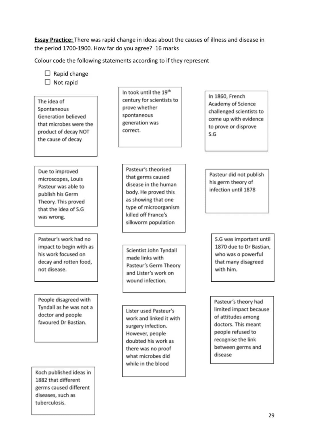 Name:
Medicine in Britain 1250-present day
Revision Activity Book
1 1700
Medicine in England 1700-1900
Cause of disease
Events 1700-1900
179