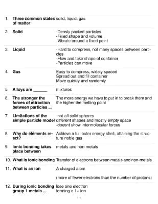 Know C3: Structure and Bonding  thumbnail