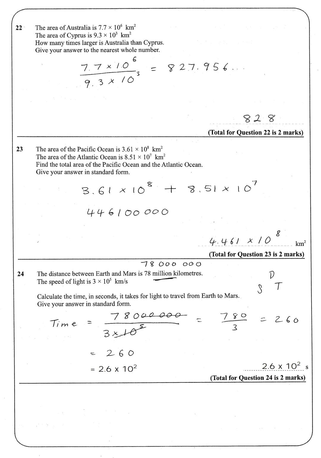 Name:
Instructions
●
Use black ink or ball-point pen.
• Answer all Questions.
• Answer the Questions in the spaces provided
- there may be m
