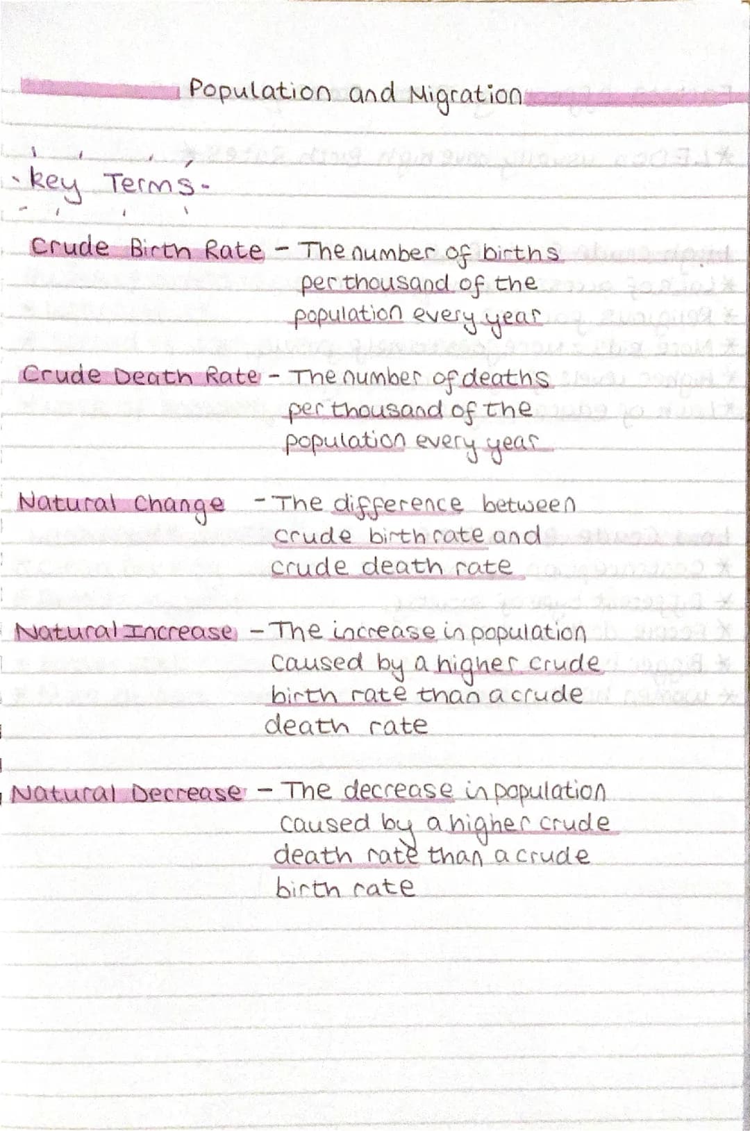 Ccea Unit 2 GCSE Geography 🌎