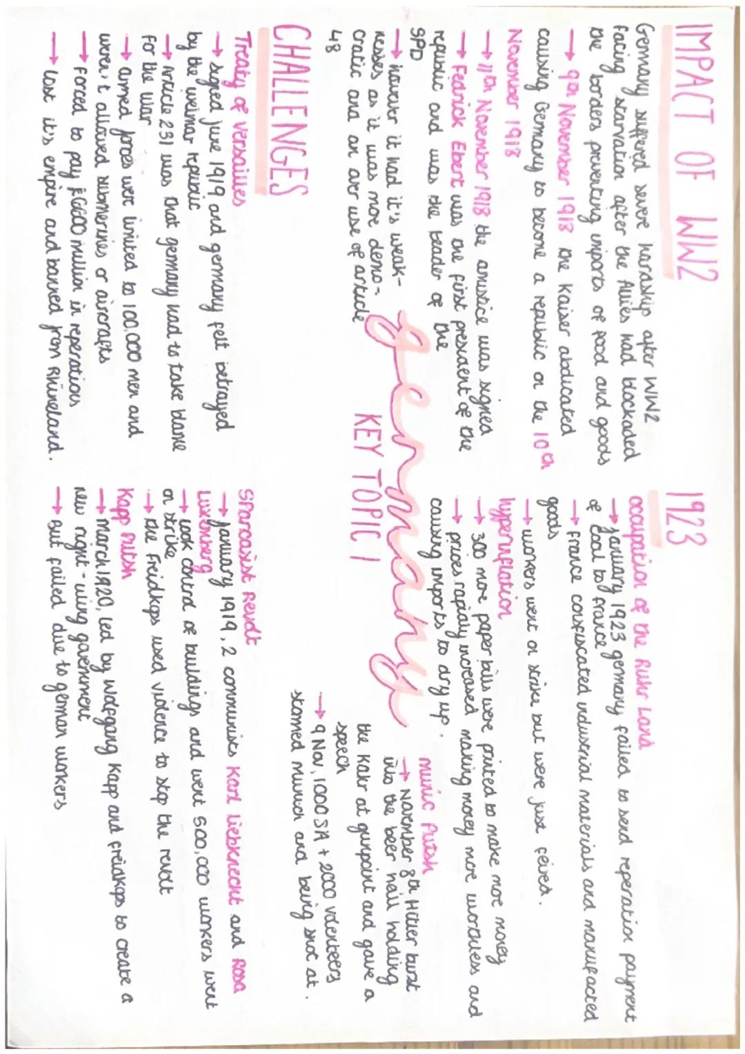 IMPACT OF WW2
Germany suffered severe hardship after WW2
facing starvation after the Allies had blockaded
the borders preventing imports of 