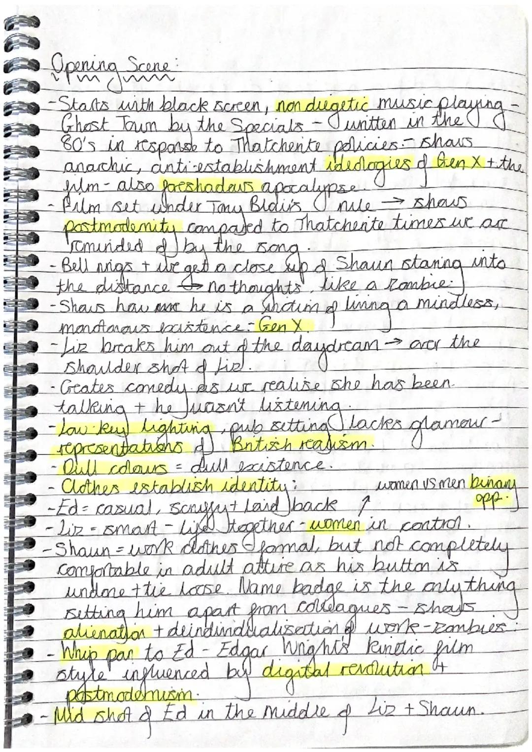 Shaun of the Dead: Analytical Breakdown of Iconic Scene for EDUQAS Film Studies A Level
