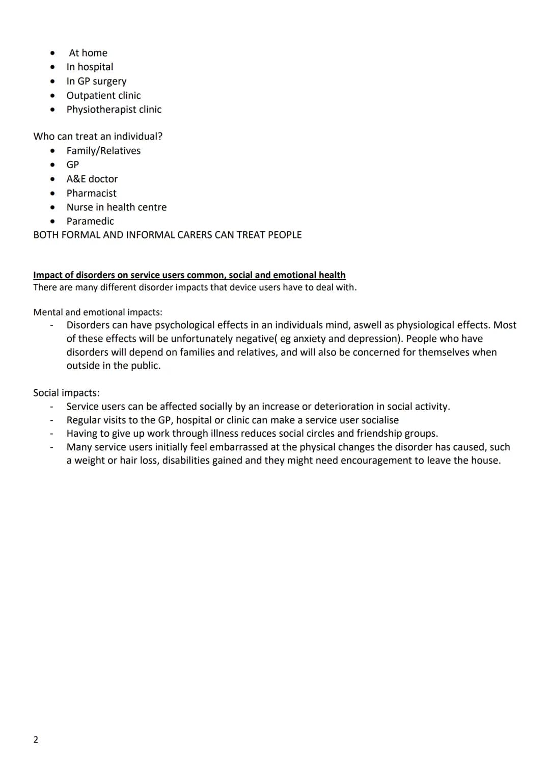 Unit 14: Physiological Diseases
Coursework unit:
LAA: Investigation of the causes and effects of physiological disorders
Physiological Disea