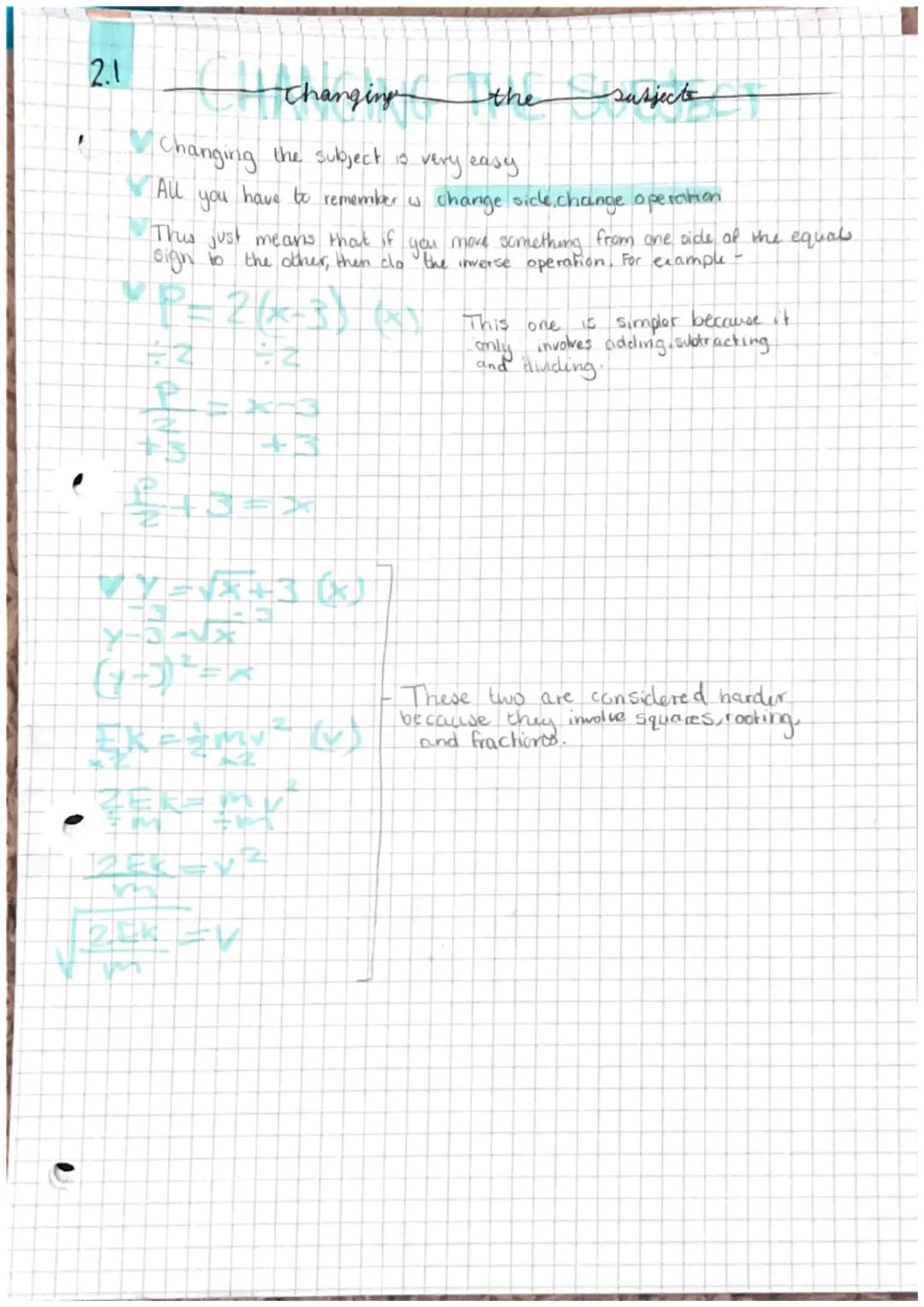 Ssundes
Surds are irrational roots. This means that the root of the number will
come out to be a decimal. E.g.
Not a surd 7:2.65... ✓A surd
