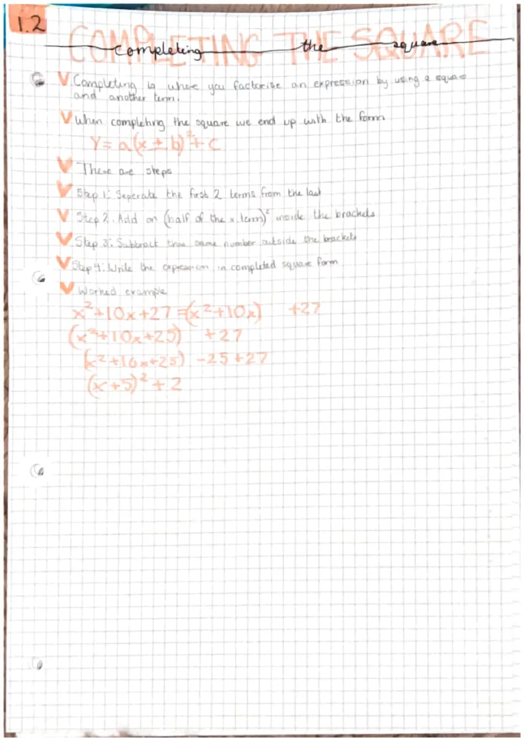 Ssundes
Surds are irrational roots. This means that the root of the number will
come out to be a decimal. E.g.
Not a surd 7:2.65... ✓A surd
