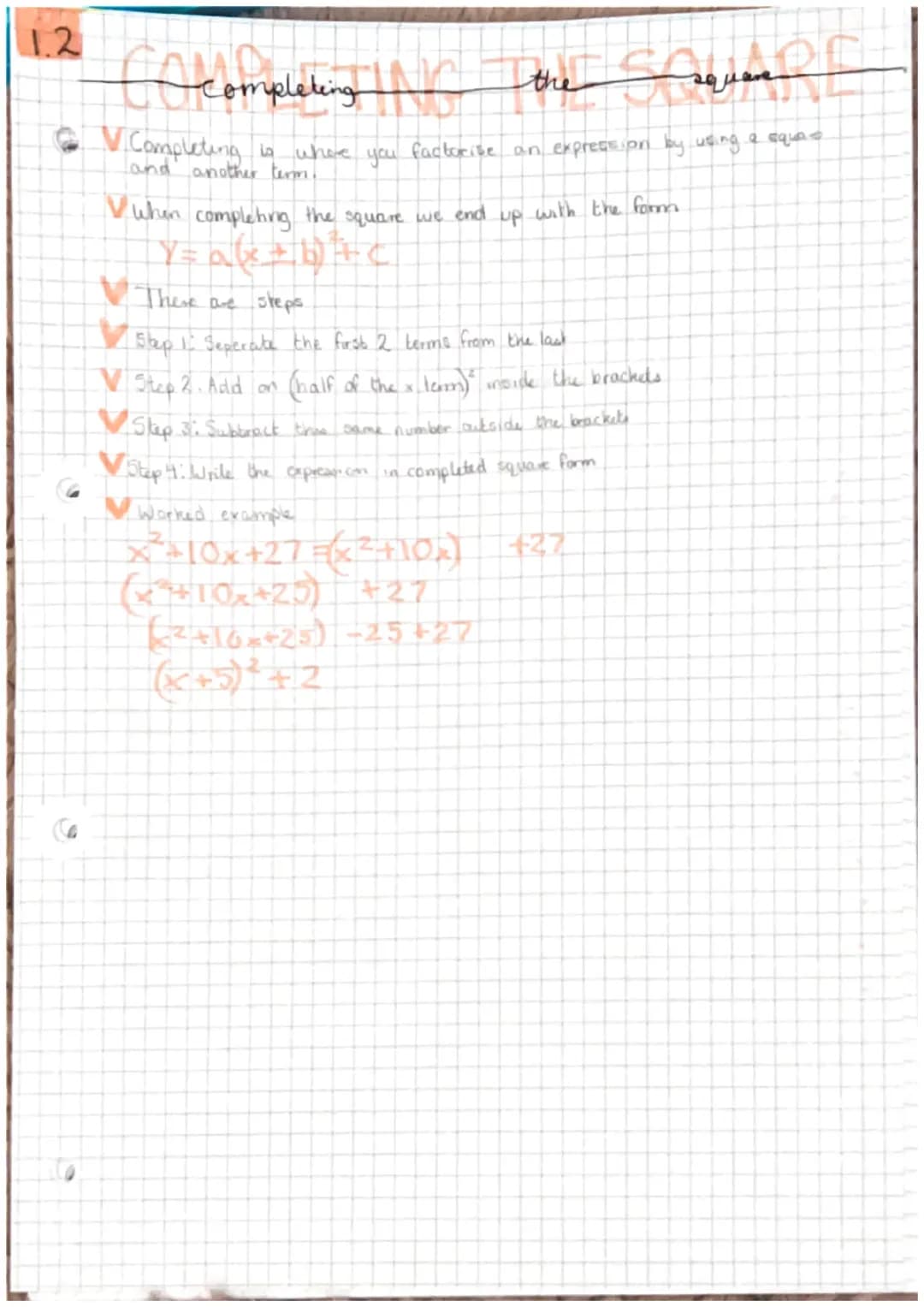 Ssundes
Surds are irrational roots. This means that the root of the number will
come out to be a decimal. E.g.
Not a surd 7:2.65... ✓A surd
