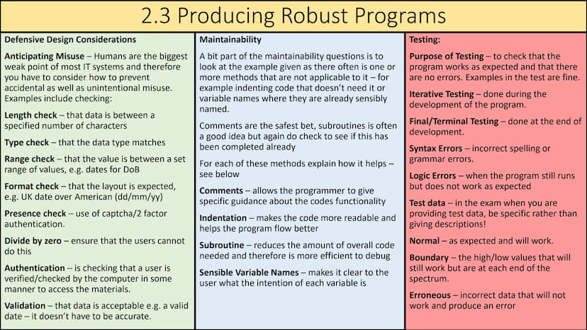2.1 Computational Thinking:
Computational thinking is approaching
problems in a way that both human and
computer can solve, an algorithmic a