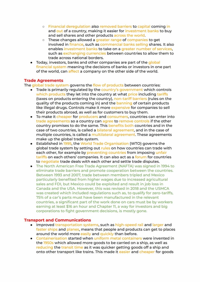 Global Systems and Global
Governance Revision
Globalisation Factors Affecting Globalisation Global Systems.
International Trade Global Coffe