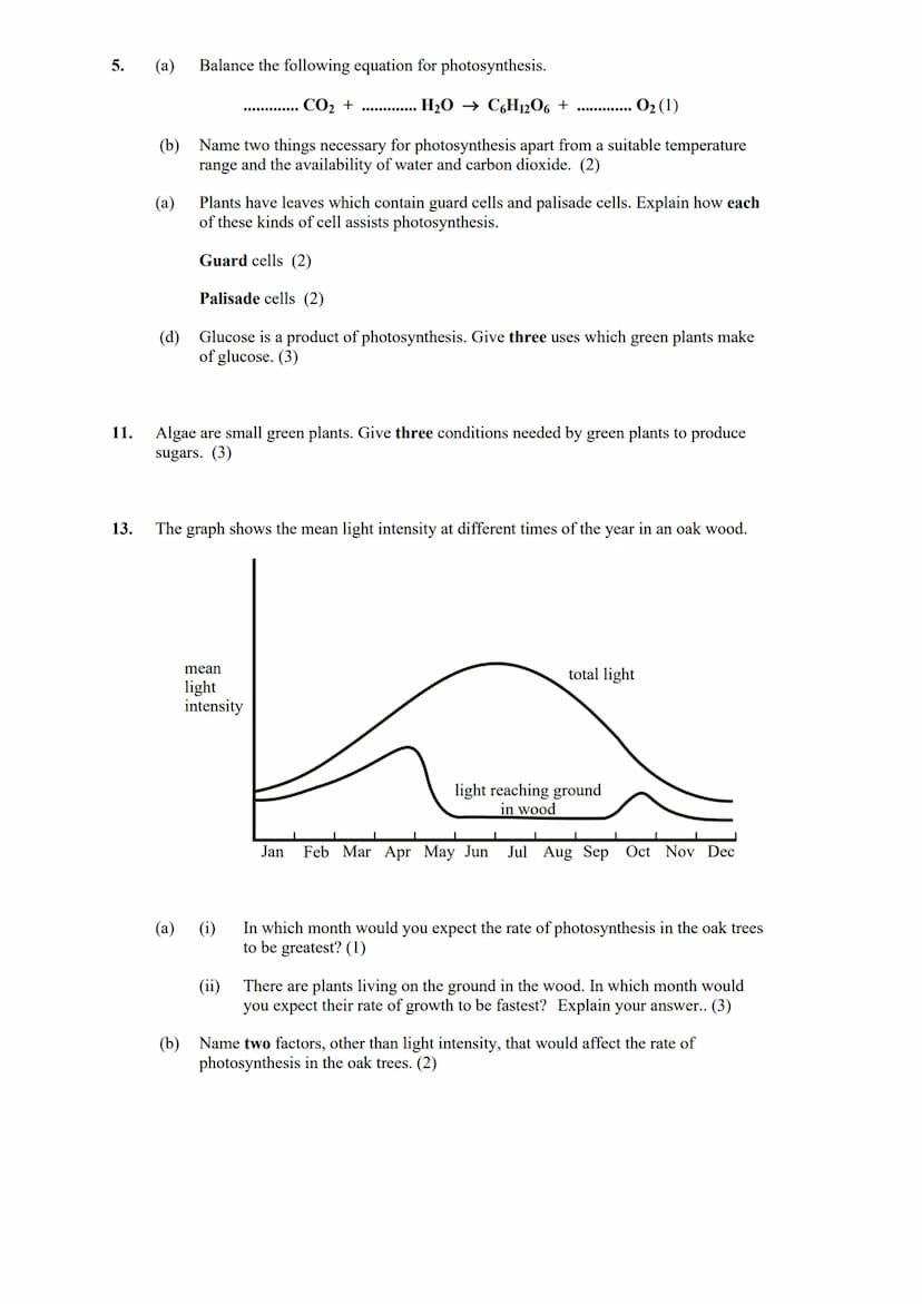 revise
with
harry
GCSE AQA
Biology Paper 1 & Paper 2
Year 11 revision: When looking at the following questions tick answer you are 100%
sure