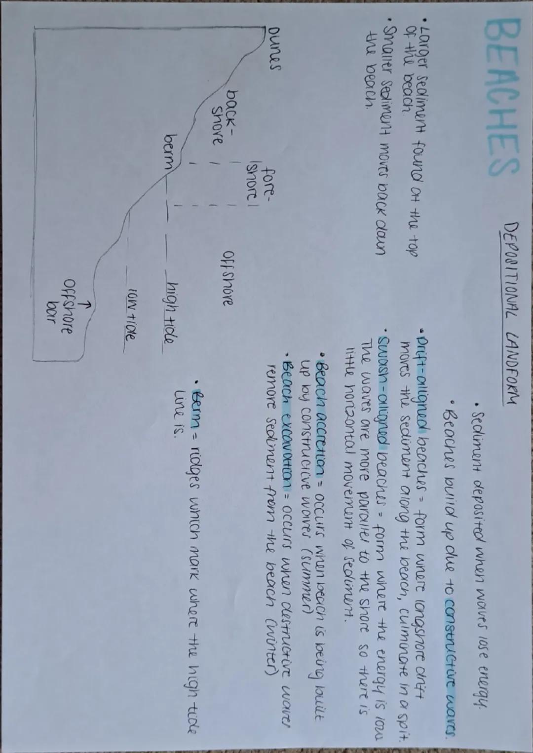 THE COASTAL SYSTEM
•The coast is considered as an open
System energy & matter flow in/out.
Coast spiel into sediment cells,
bordered by head