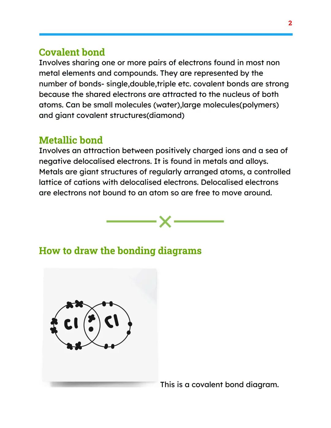 Bonding, Structure, and
The Properties of Matter
Chemistry combined science topic 2
Ions
Ions are charged particles created when an atom or 