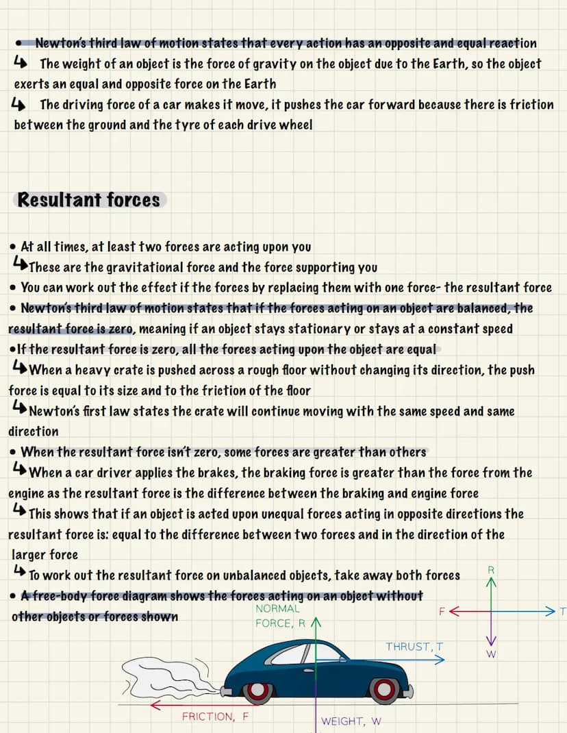 Forces in balance (P8):
Vectors & scalar
• When you travel to school, the distance may be much greater than the direct distance from
your ho