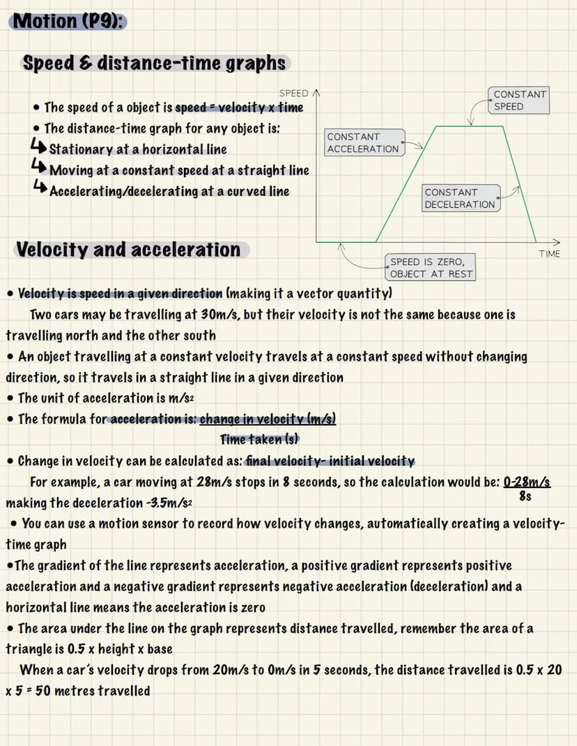 Forces in balance (P8):
Vectors & scalar
• When you travel to school, the distance may be much greater than the direct distance from
your ho