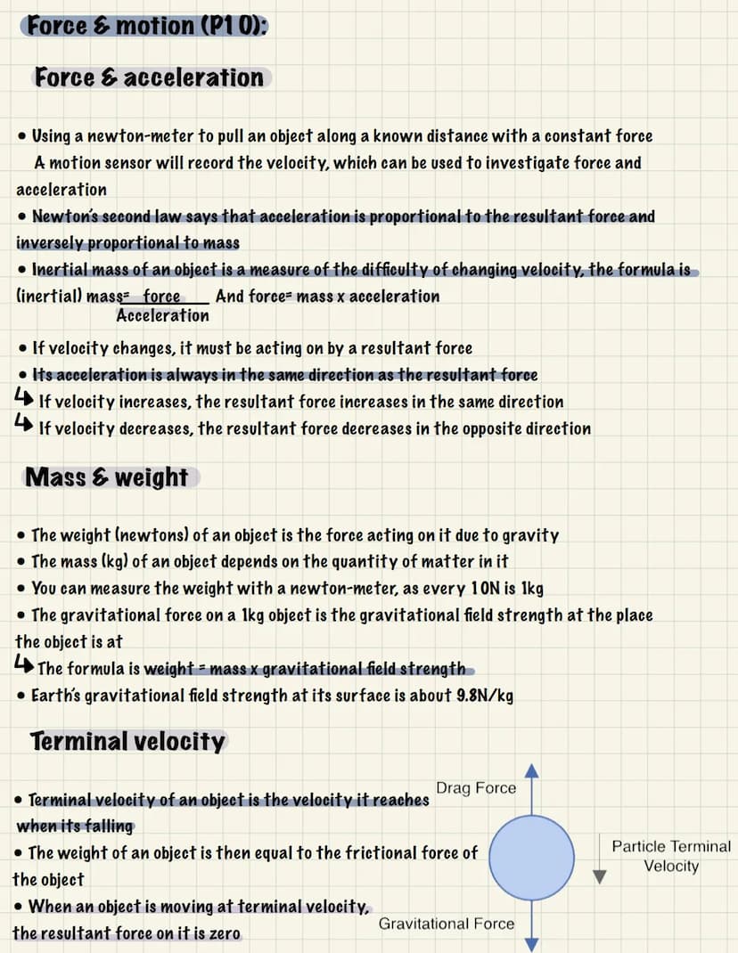 Forces in balance (P8):
Vectors & scalar
• When you travel to school, the distance may be much greater than the direct distance from
your ho