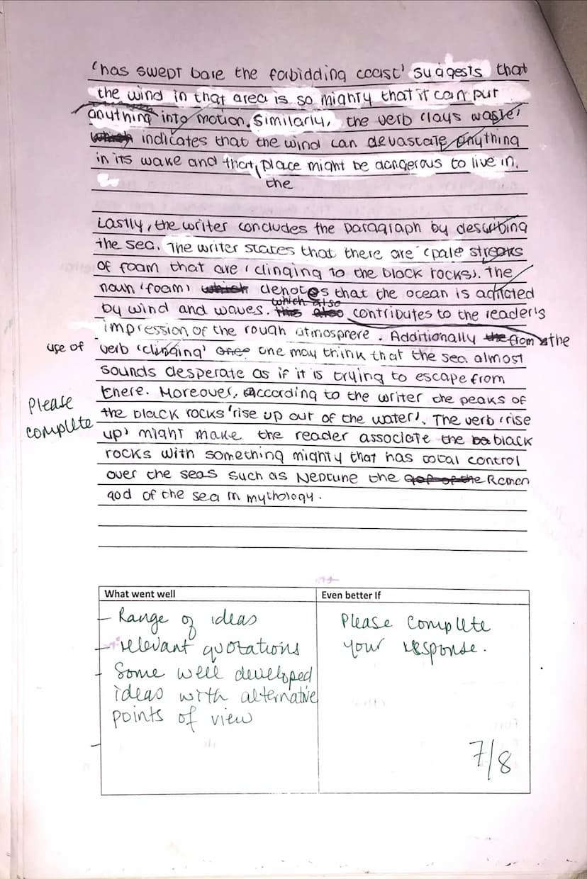 Name: Lucia
Paper 1 Practice : A VENDETTA
Source A: The opening of a short story called 'A Vendetta' by Guy de
Maupassant.
The widow of Paol