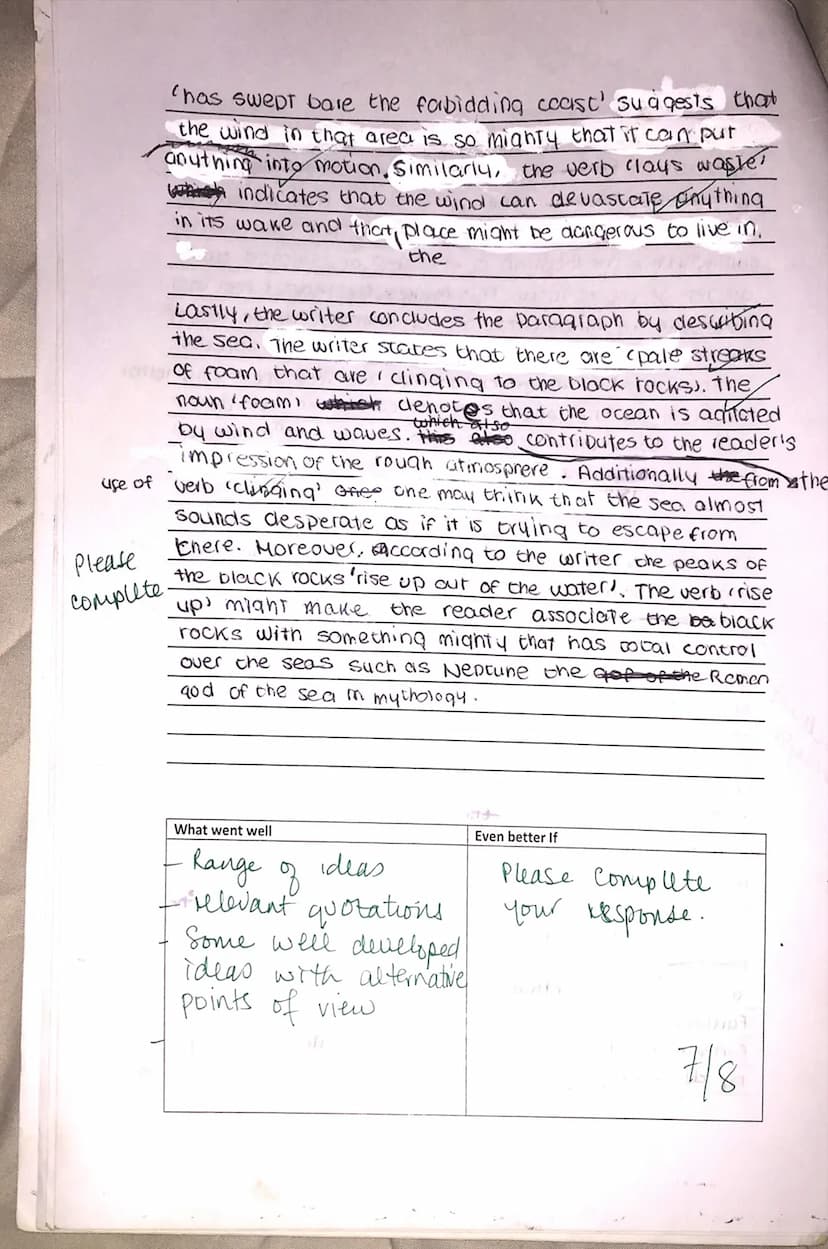 Name: Lucia
Paper 1 Practice : A VENDETTA
Source A: The opening of a short story called 'A Vendetta' by Guy de
Maupassant.
The widow of Paol