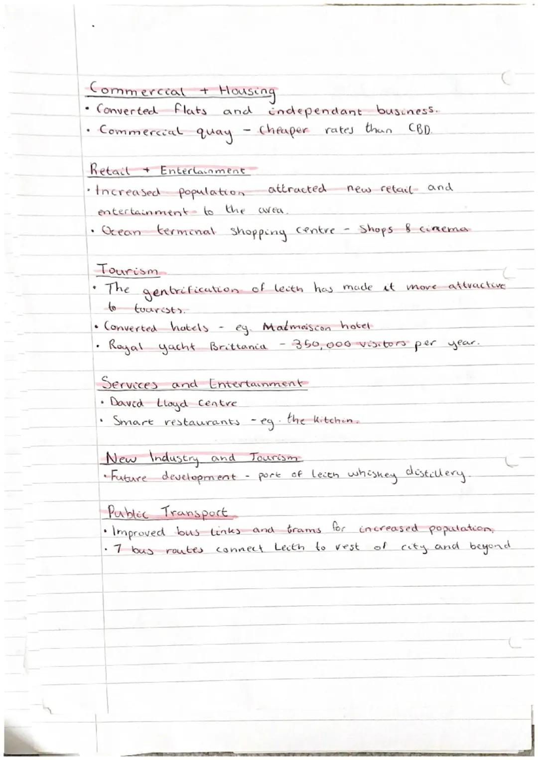 # Urban

The CBD - Central business district..

- The city centre where land is most expensive due to
low supply and high demand.
- few hawe