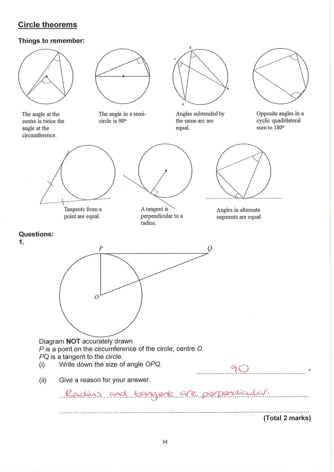 GCSE MATHEMATICS
Aiming for Grade 9
REVISION BOOKLET
Exam Dates:
Pizzi
ΜΑΤΗ S
Name:
Worked solutions
1 Contents
Number:
Surds
Algebraic proo