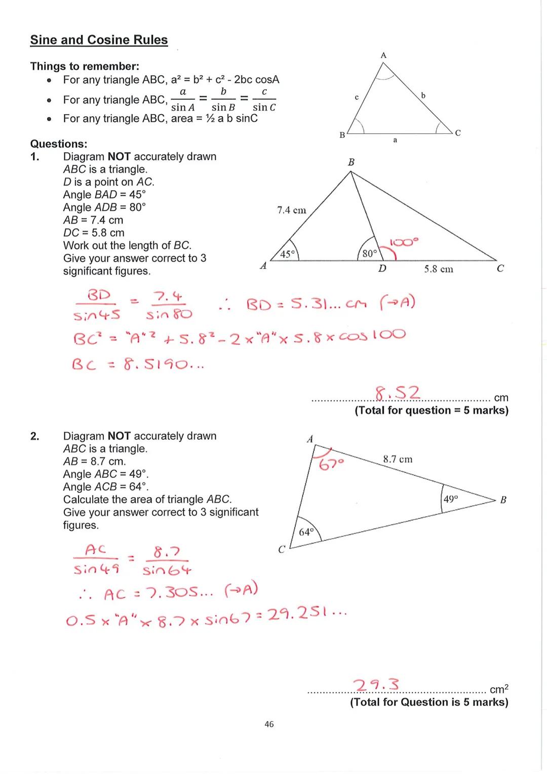 GCSE MATHEMATICS
Aiming for Grade 9
REVISION BOOKLET
Exam Dates:
Pizzi
ΜΑΤΗ S
Name:
Worked solutions
1 Contents
Number:
Surds
Algebraic proo