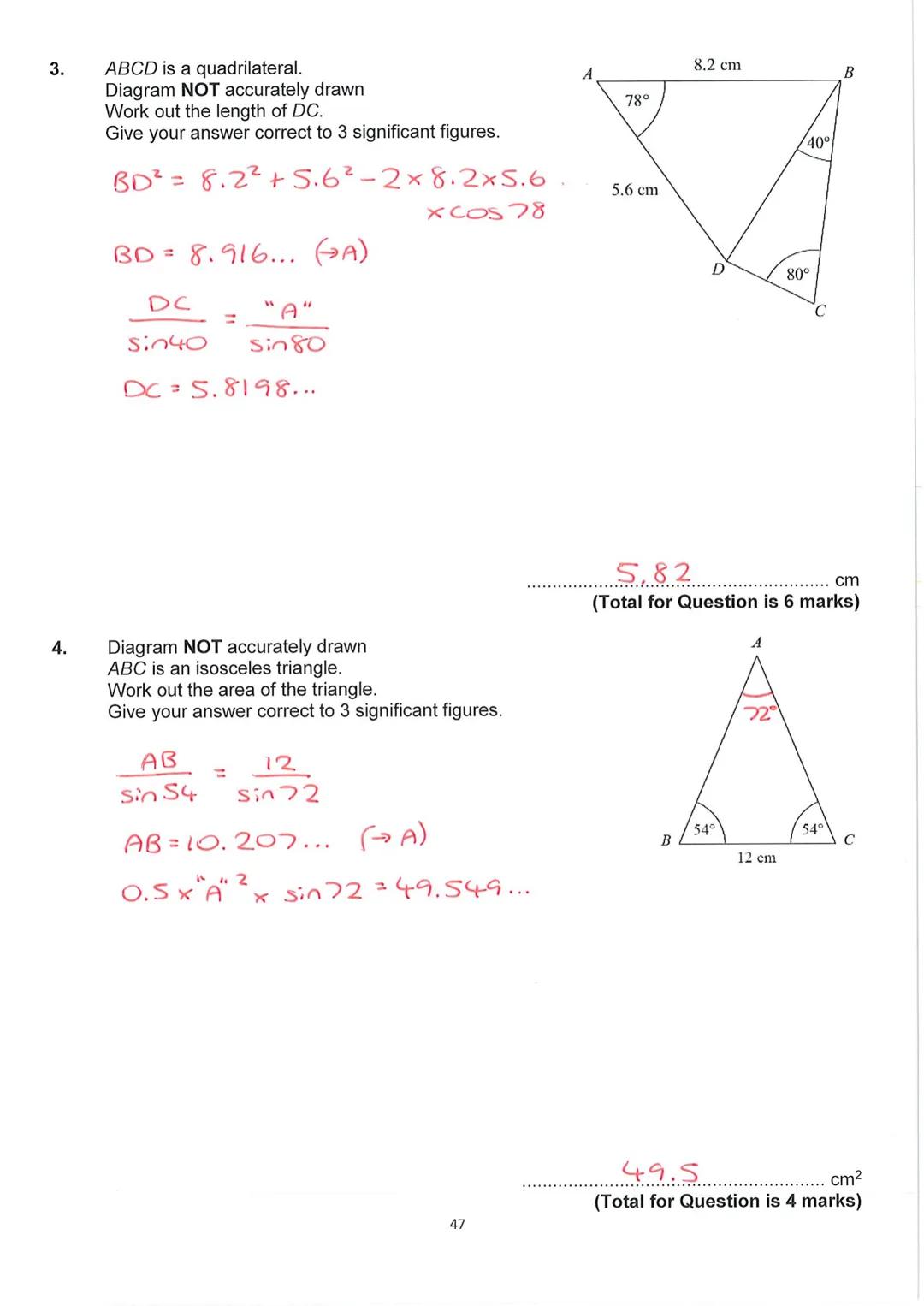 GCSE MATHEMATICS
Aiming for Grade 9
REVISION BOOKLET
Exam Dates:
Pizzi
ΜΑΤΗ S
Name:
Worked solutions
1 Contents
Number:
Surds
Algebraic proo