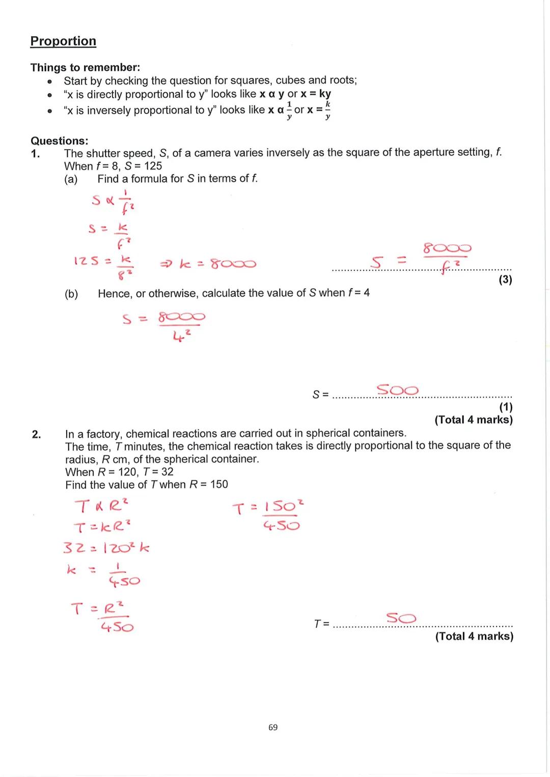 GCSE MATHEMATICS
Aiming for Grade 9
REVISION BOOKLET
Exam Dates:
Pizzi
ΜΑΤΗ S
Name:
Worked solutions
1 Contents
Number:
Surds
Algebraic proo