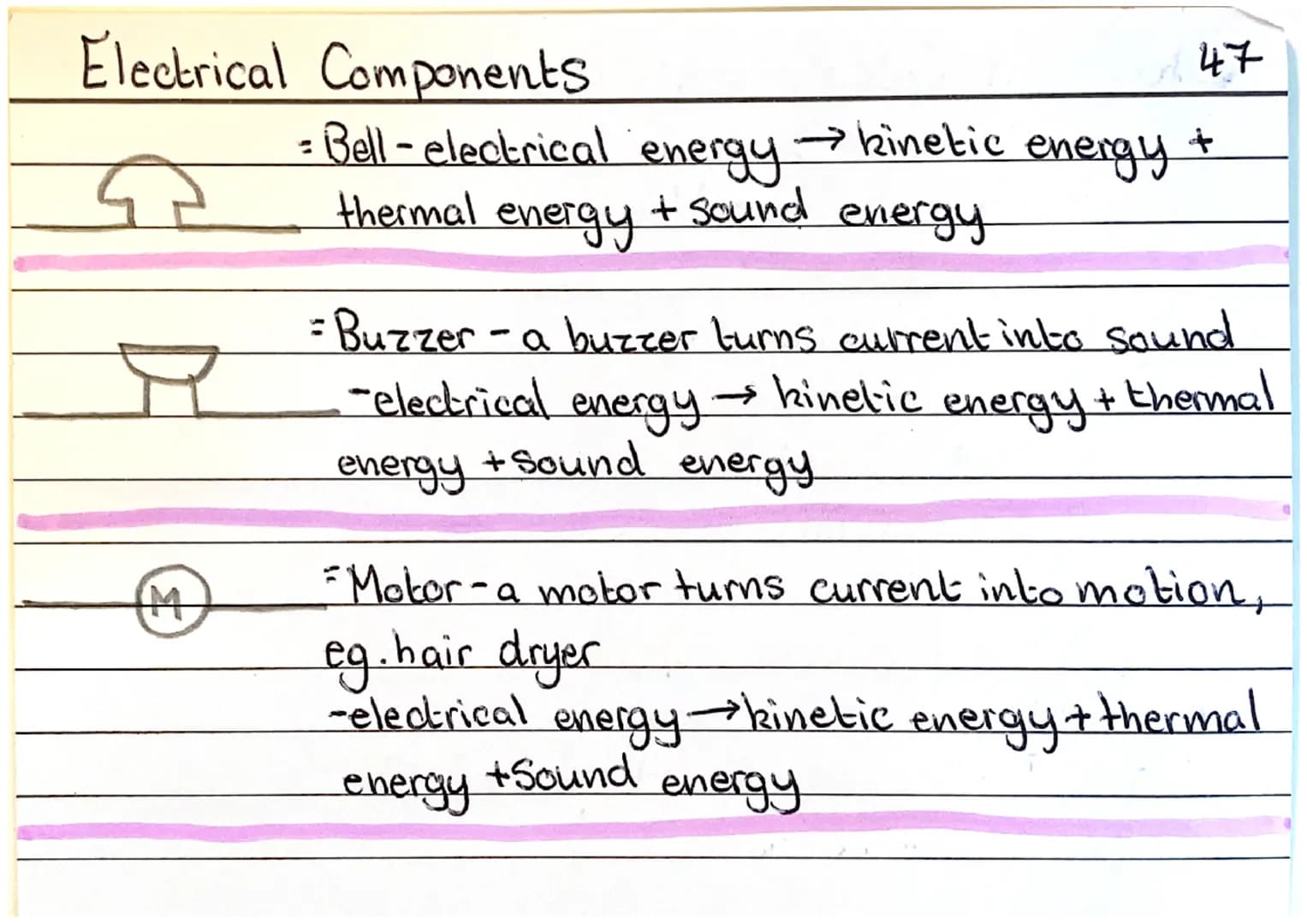 Symbol
+
+
+11+
A
V
(①)
Name
Switch (open)
Bulb
Cell
Battery
Ammeter
Voltmeter
old bulb
Fixed Resister
Fuse
Thermistor
LDR
Light Dependant
R