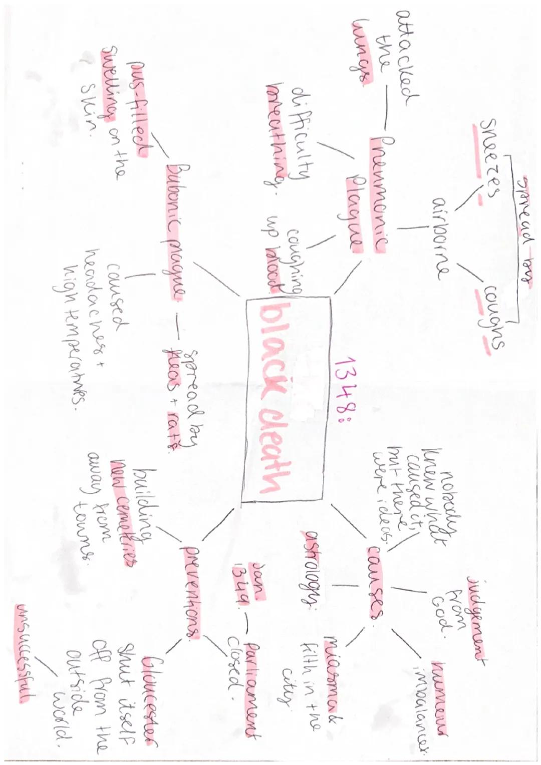 history edexcel medicine in britain - case study / studies