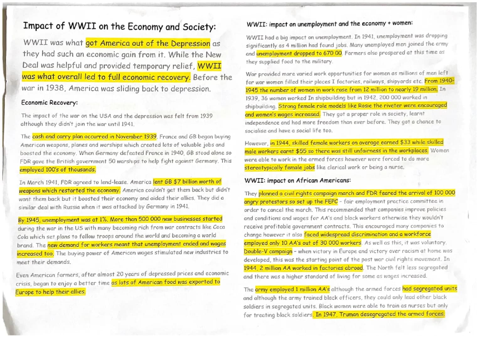 Part 2:2
Impact of the depression on the American people:
In 1929, the unemployment rate was 3% of the workforce; by
1933 it was 25%. How mu
