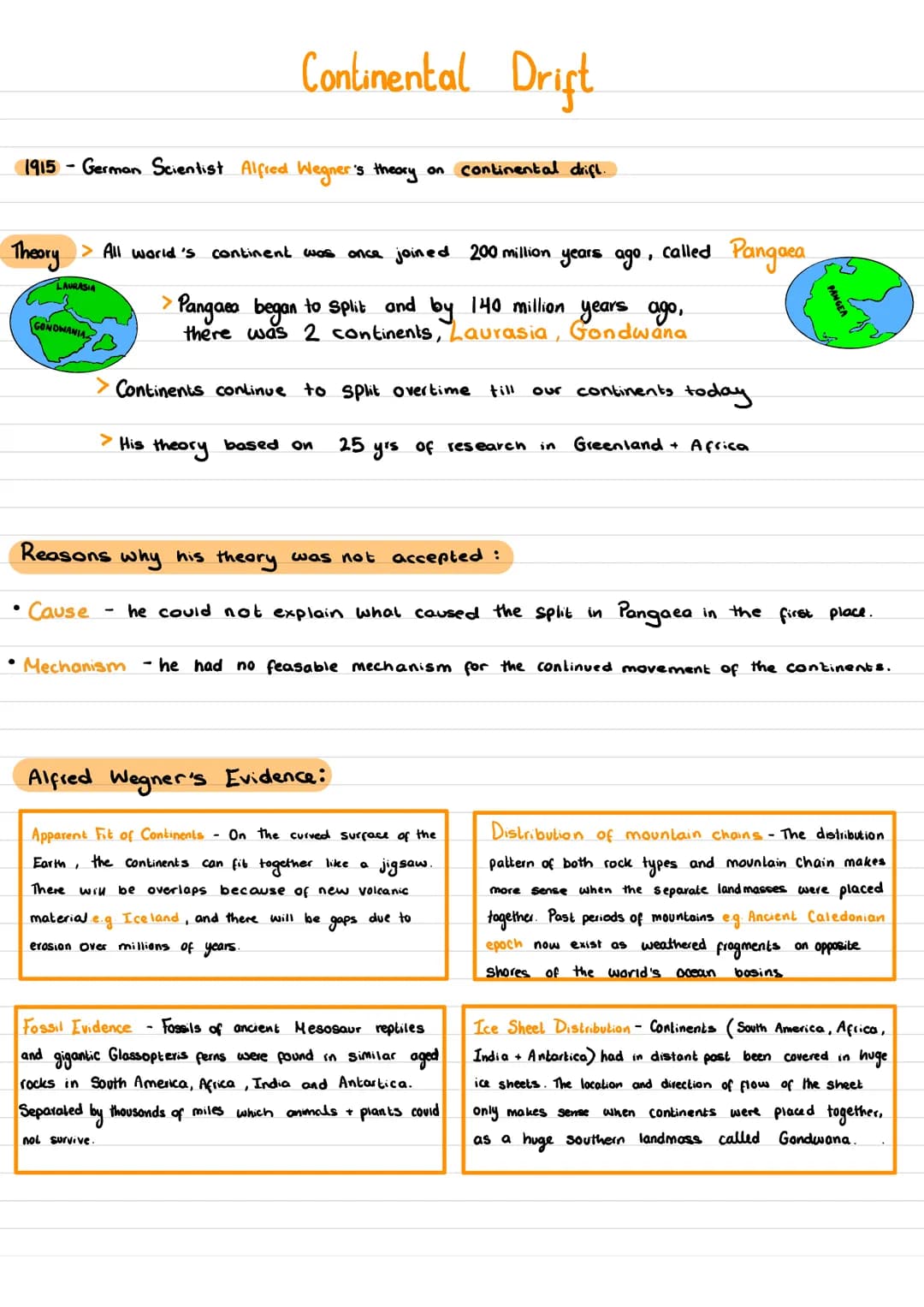 Theory of Plate Tectonics 